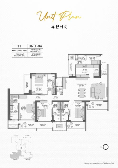 Experion Elements - Floor Plan