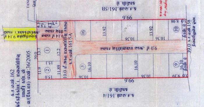 Ezhil Nagar - Master Plan