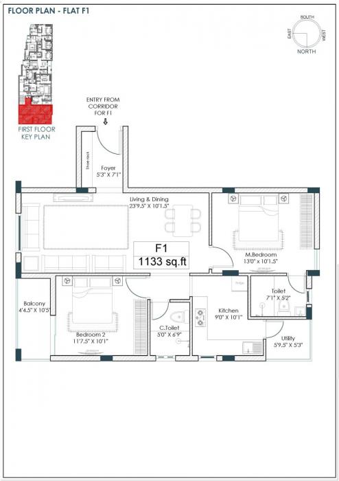 Vinoth Venya - Floor Plan