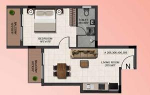 Bharathi Elements 2 - Floor plan