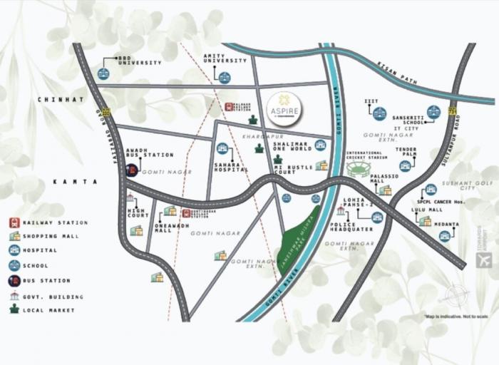 E Square Aspire - Locality