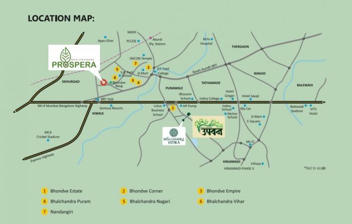 N B Bhalchandra Prospera - Locality