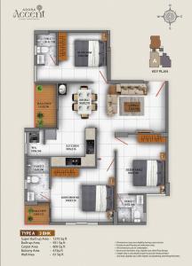 Adora Accent - Floor plan