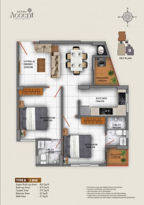Adora Accent - Floor Plan