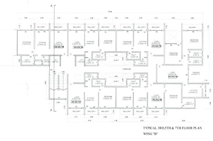 Space Shiv Pushpa Serenity - Site Plan