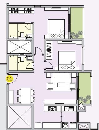 Century Liva - Floor Plan