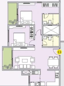Century Liva - Floor plan