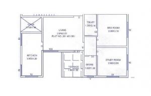 Swapnil Galaxy 52 - Floor plan
