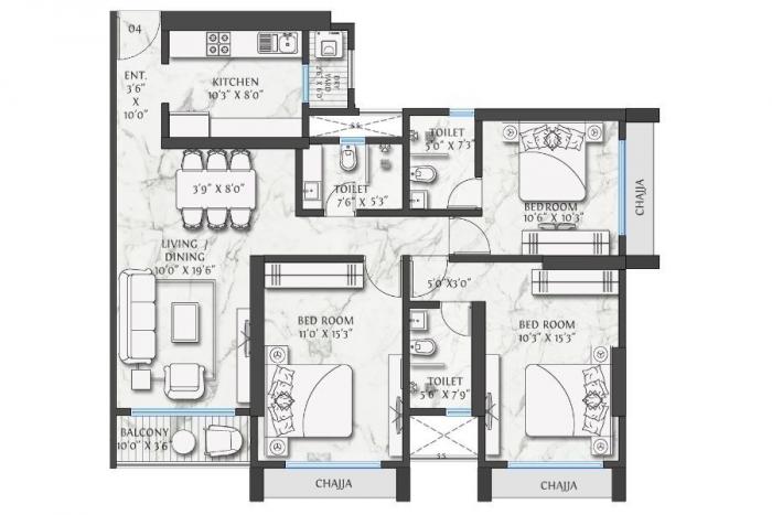 Vora Icon - Floor Plan