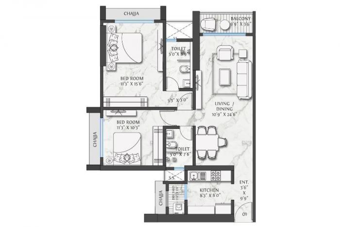 Vora Icon - Floor Plan