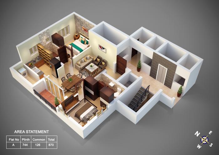 Studio 12 Residence - Floor Plan