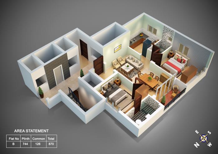Studio 12 Residence - Floor Plan