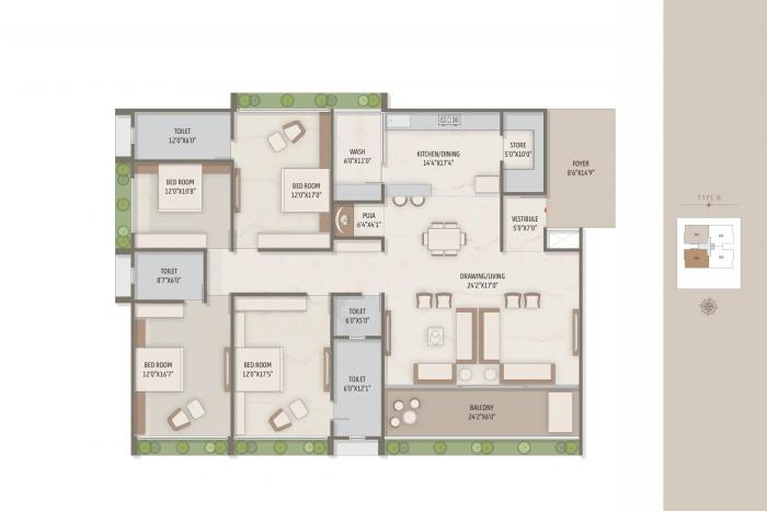 Polaris Callisto - Floor Plan