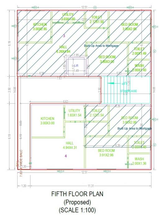 RR Ramnarayan Residency - Site Plan