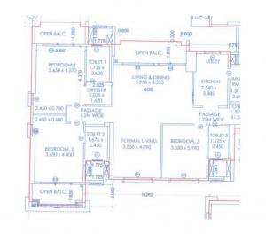 T11 Named As Raheja Stellar In RV Premeire - Floor plan