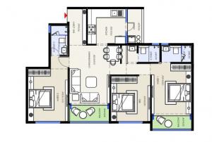 Shivalik Synergy - Floor plan