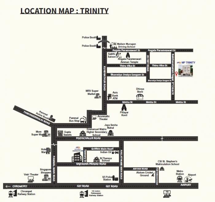 MP Trinity - Locality