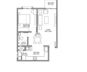 Birla Trimaya Phase 2 - Floor plan