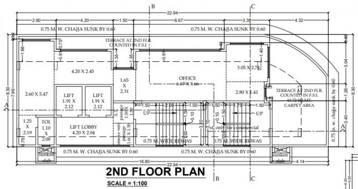 Parijat Height - Site Plan