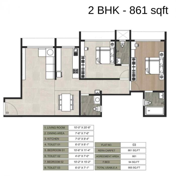 Metro Regalia - Floor Plan