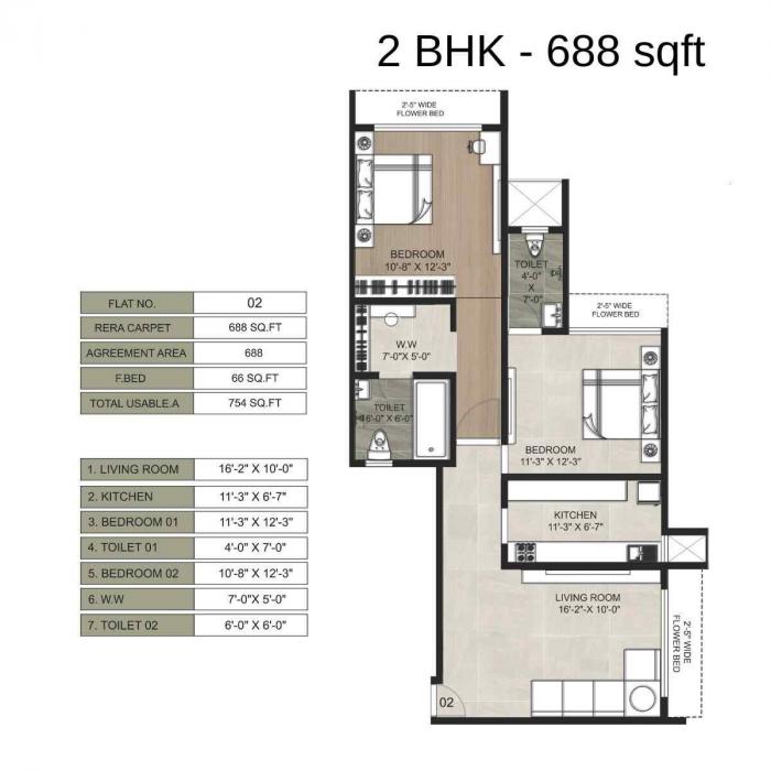 Metro Regalia - Floor Plan