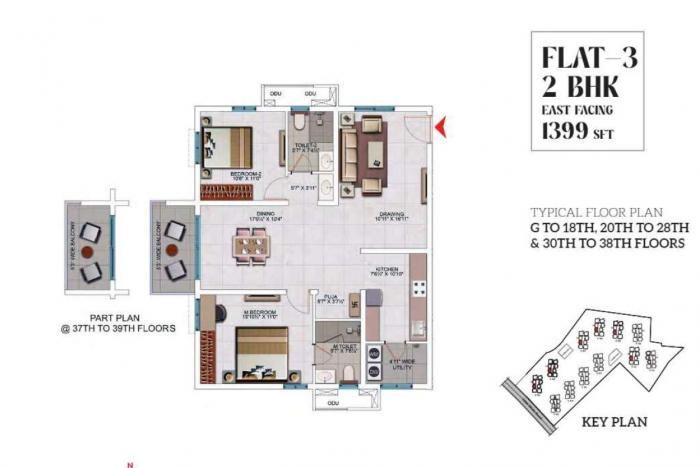 My Home Akrida in Hyderabad Amenities, Layout, Price list, Floor
