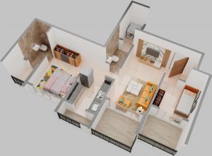 Matoshree Nagar Excellency - Floor plan