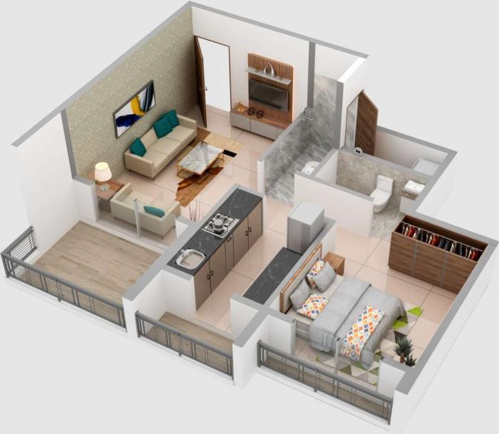 Matoshree Nagar Excellency - Floor Plan