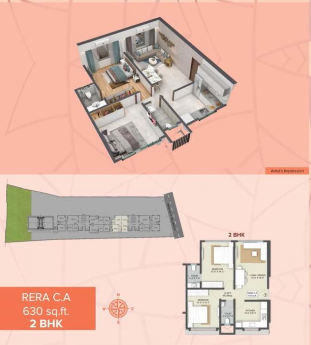 Modispaces Ganges - Floor Plan