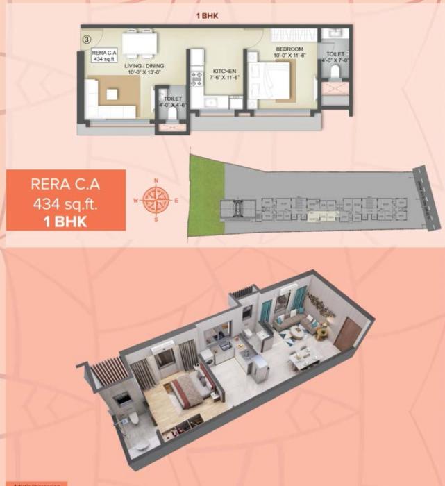 Modispaces Ganges - Floor Plan