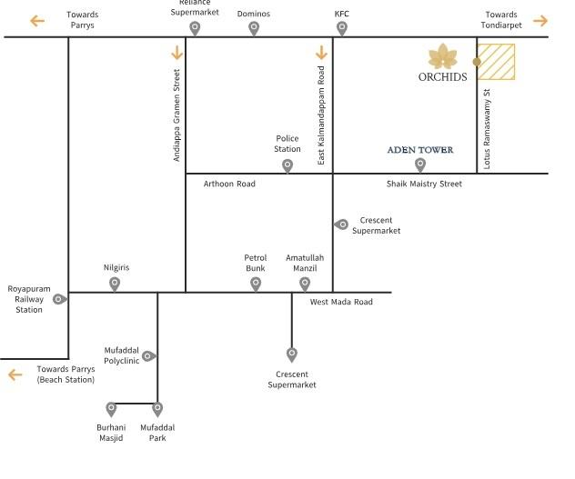 Paramount Orchids - Locality