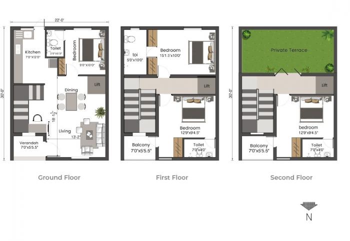 Trident Tranquility - Floor Plan