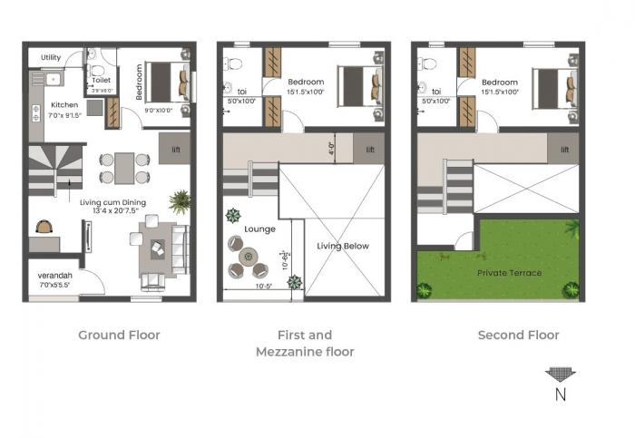 Trident Tranquility - Floor Plan