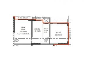 Surya Square - Floor plan