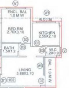Bramha Heritage - Floor plan