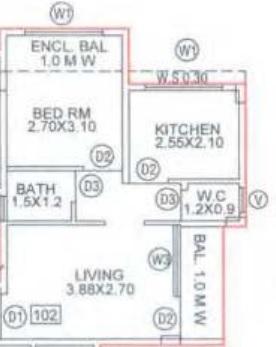 Bramha Heritage - Floor Plan