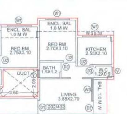 Bramha Heritage - Floor Plan