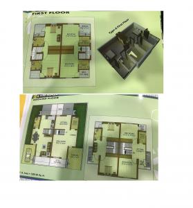 Hari darshan Duplex - Floor plan