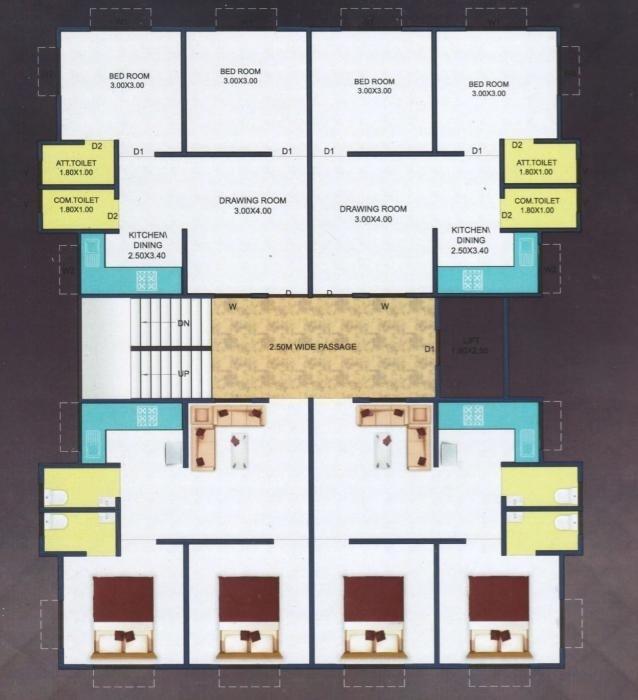 Rudra Residency - Master Plan