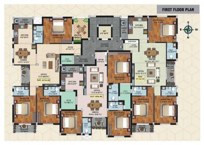KB Courtyard - Site Plan