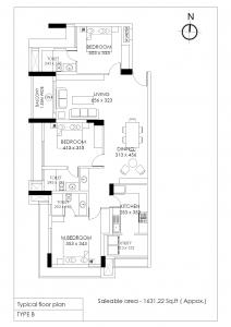 Skyline Beleza - Floor plan