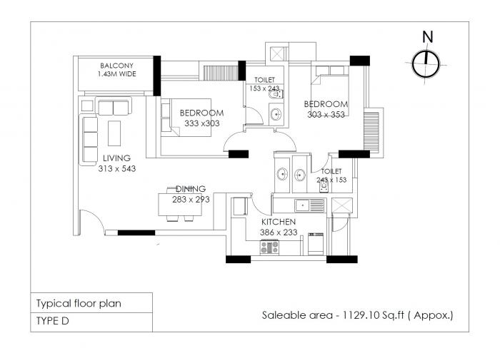 Skyline Beleza - Floor Plan