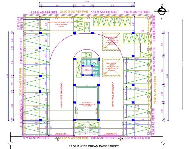 Sarojini Ck Enclave - Master Plan
