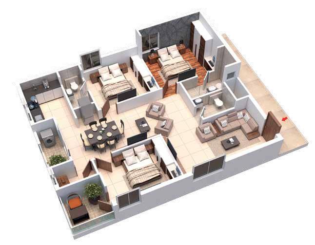 Vasavi Sri Nivasam - Floor Plan