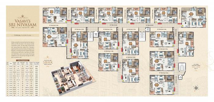 Vasavi Sri Nivasam - Site Plan