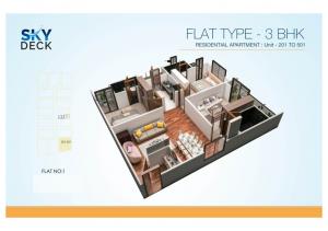 Nirvana Skydeck - Floor plan