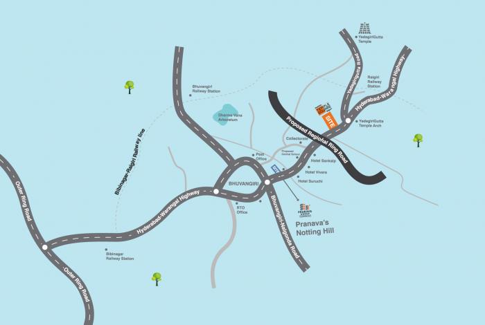 Pranavas Temple Square Bajjuri - Locality