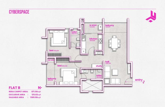 Prisunic Cyberspace - Floor Plan