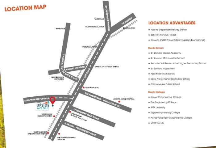 Ruby Upside Avenue - Locality