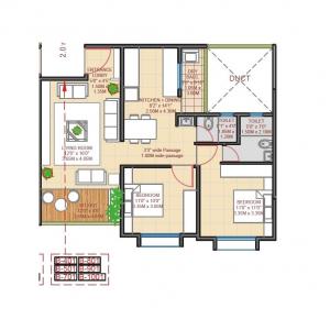 Oree Cloud 51 - Floor plan